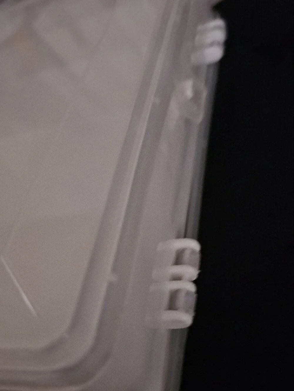Source Unknown White Plastic Jewelry Organizer Box with Multiple Compartments